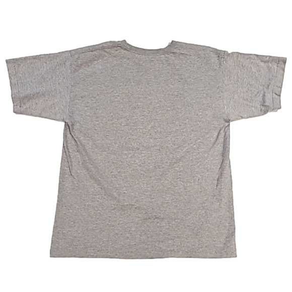 3/$20 Made In The USA Gray American Flag T-shirt - Picture 2 of 7